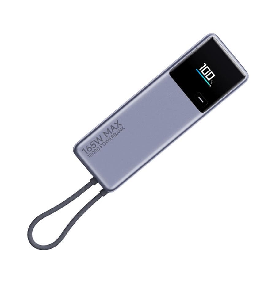 Xiaomi 165W Power Bank - סוללת גיבוי מהירה Xiaomi 165W Power Bank - סוללת גיבוי מהירה עם מסך LCD לשליחי Wolt. טעינה מטורפת של 165W עם מנגנוני בטיחות מתקדמים.