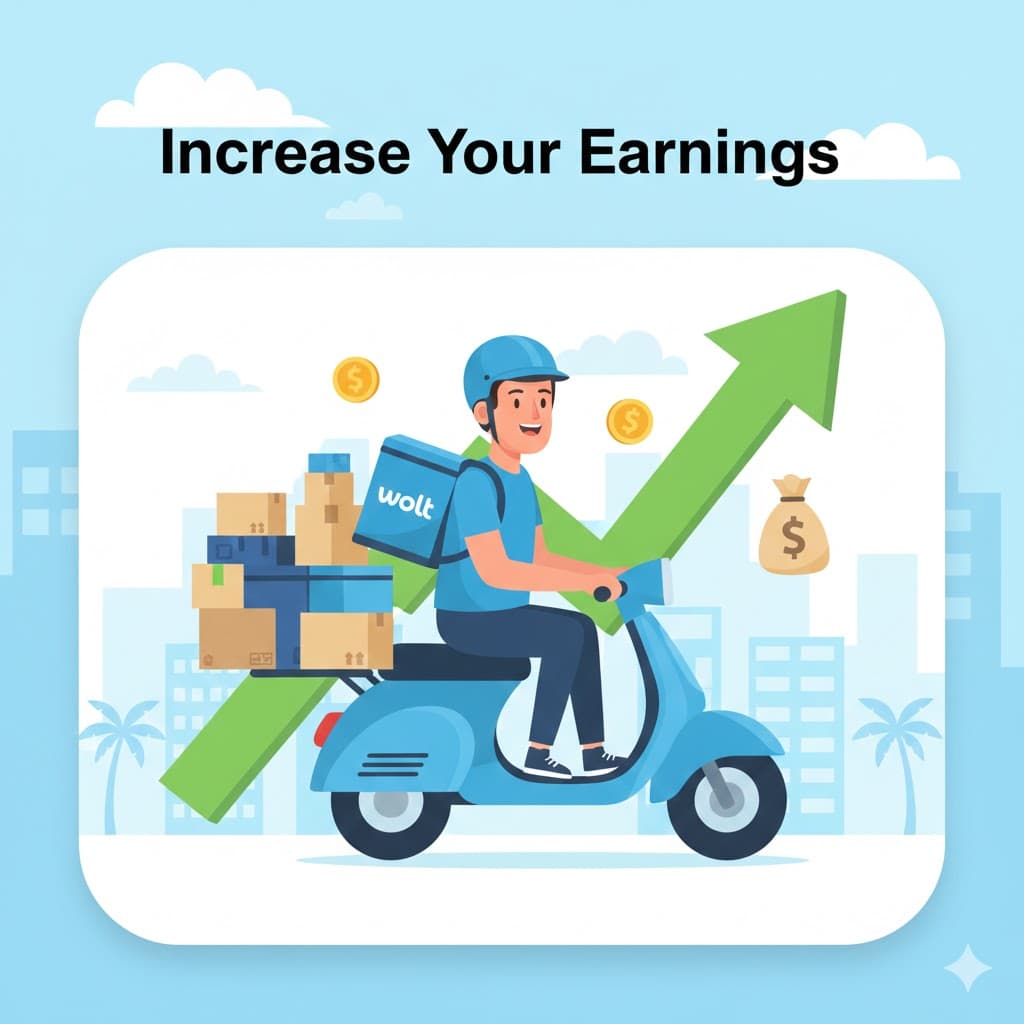 10 טיפים להגדיל את ההכנסה כשליח Wolt - שעות משתלמות, טיפים ובונוסים